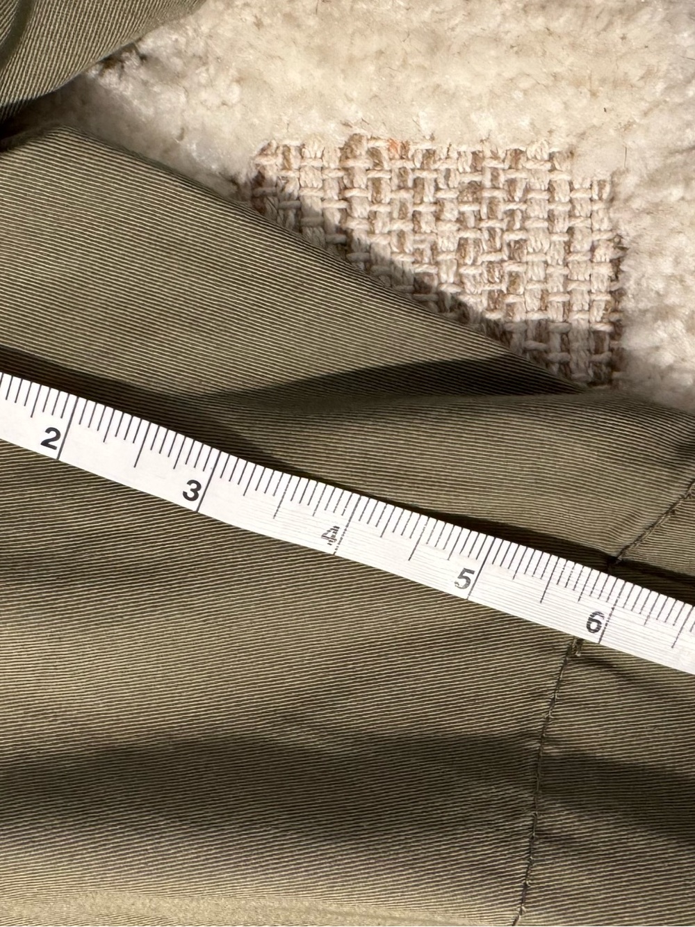 -Lauren Ralph Lauren Khaki Chino Shorts Size 12 NWT Cotton Classic Casual women - Picture 7 of 7